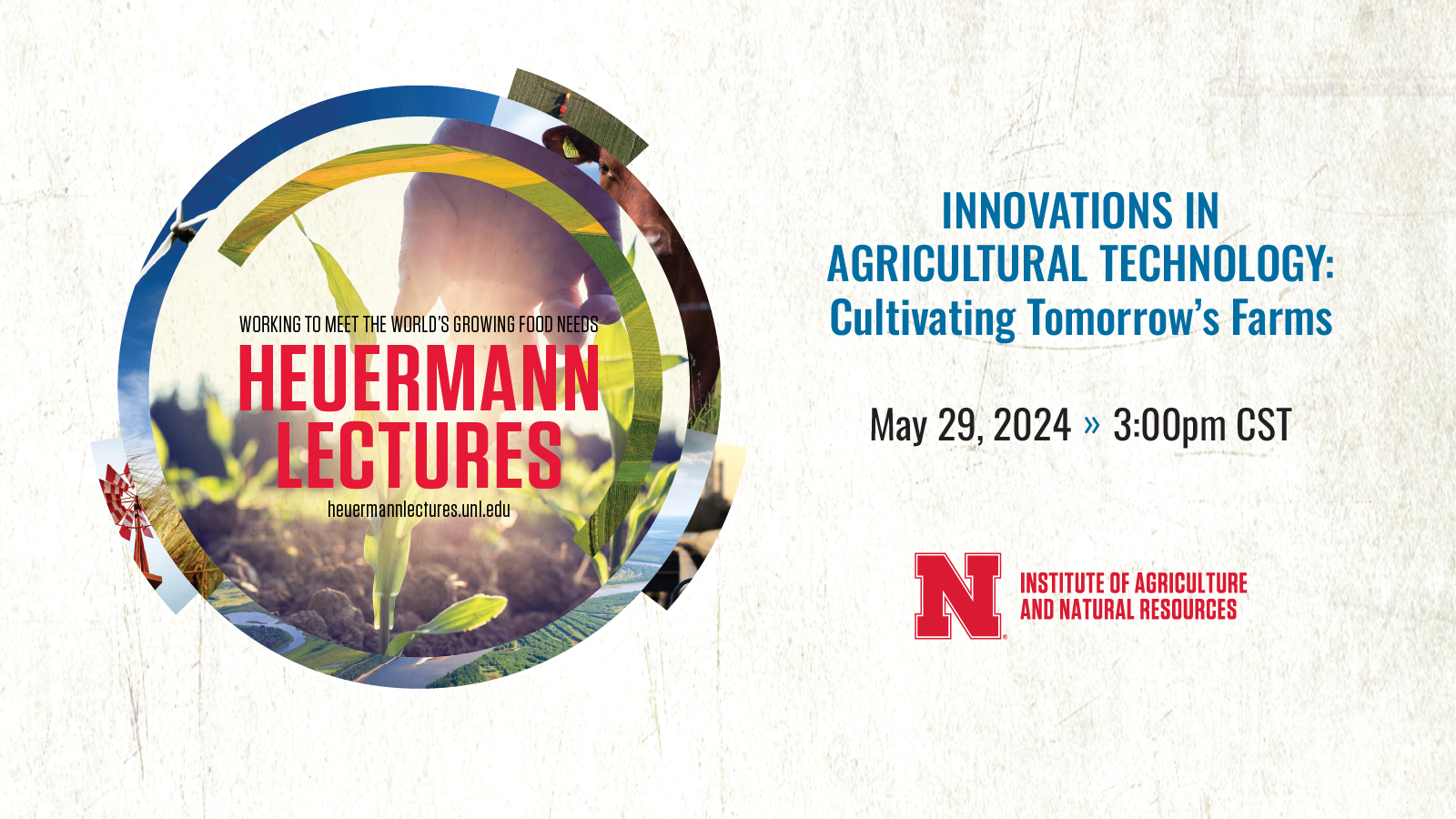May 29 Heuermann Lecture symposium to focus on ag-tech opportunities 