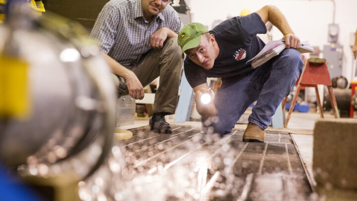students in the maker space