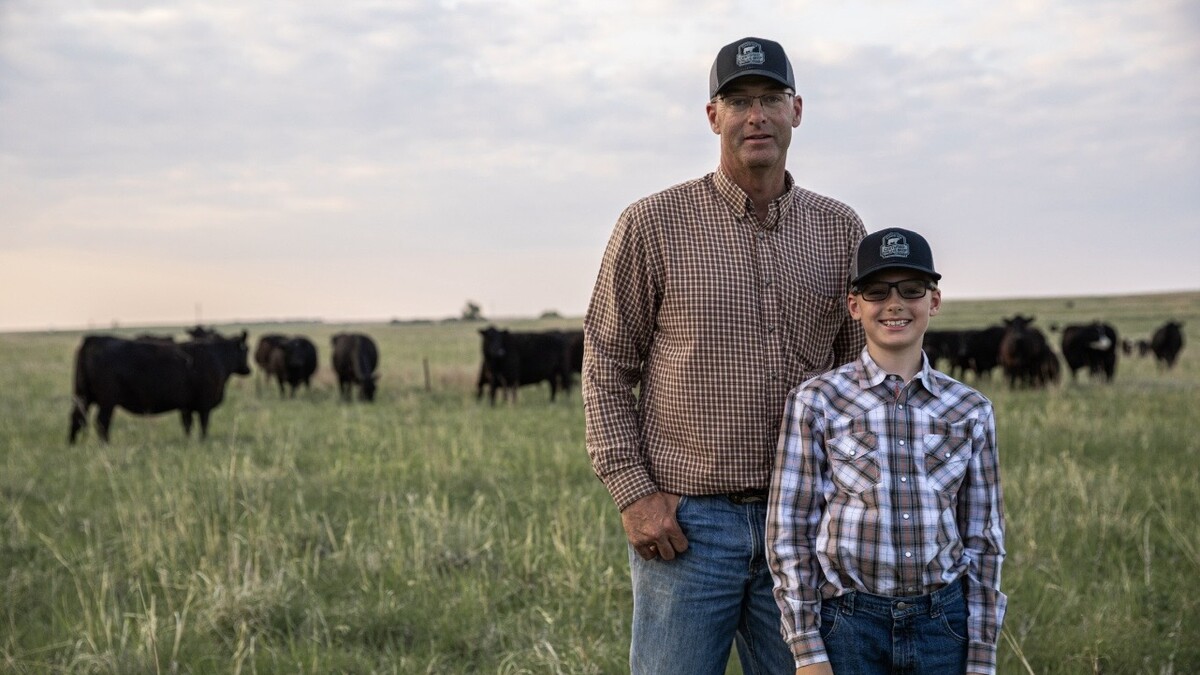 Troy Anderson and son