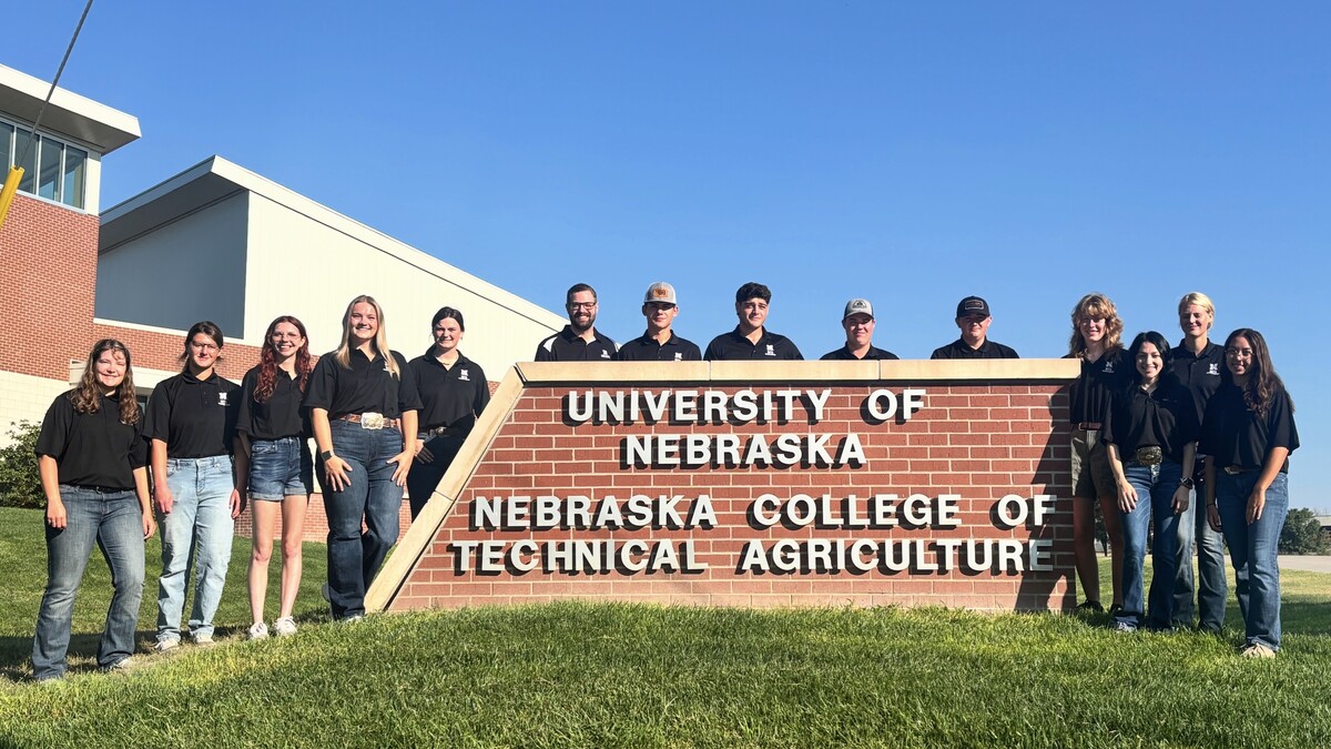 Resident Assistants near the NCTA Agriculture Industry Education Center.