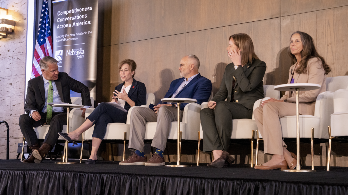 TIffany Heng-Moss speaks on a panel at the Council on Competitiveness
