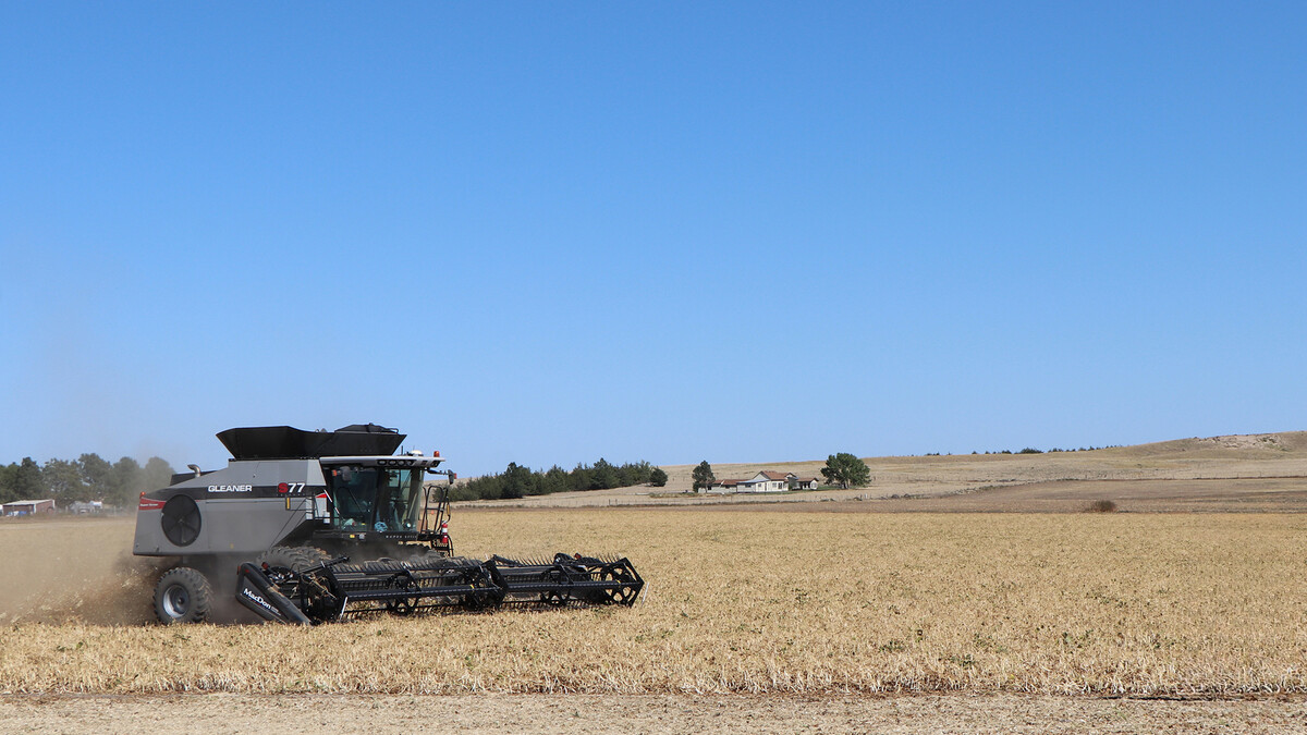 equipment in a pasture 
