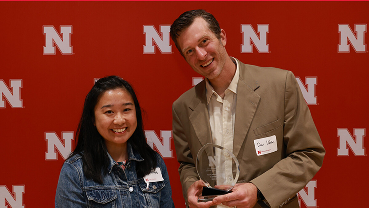 Catherine Chan (left) Daniel Uden (right)