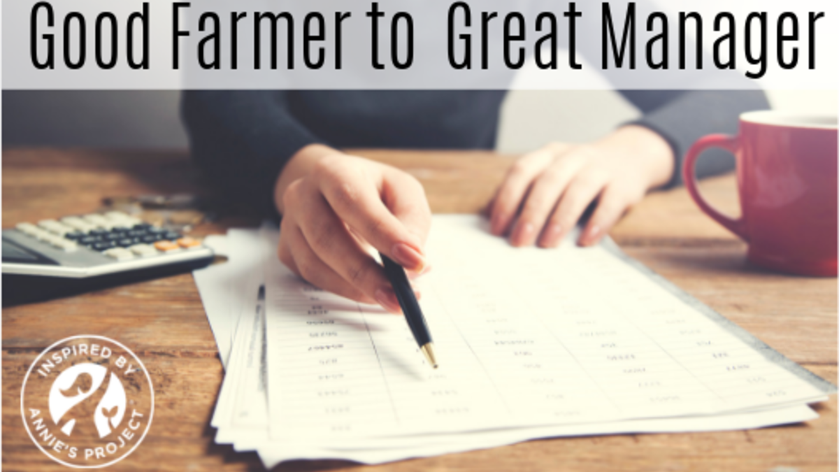 Good Farmer to Great Manager
