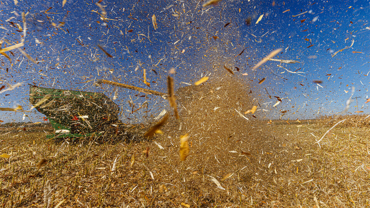 combine harvester