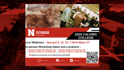 Nebraska Extension’s 2025 Calving College