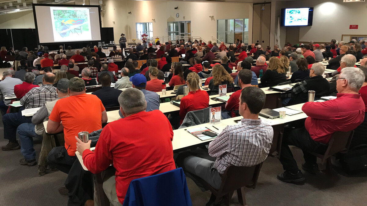 Attendees at the Cover Crop and Soil Health Conference 