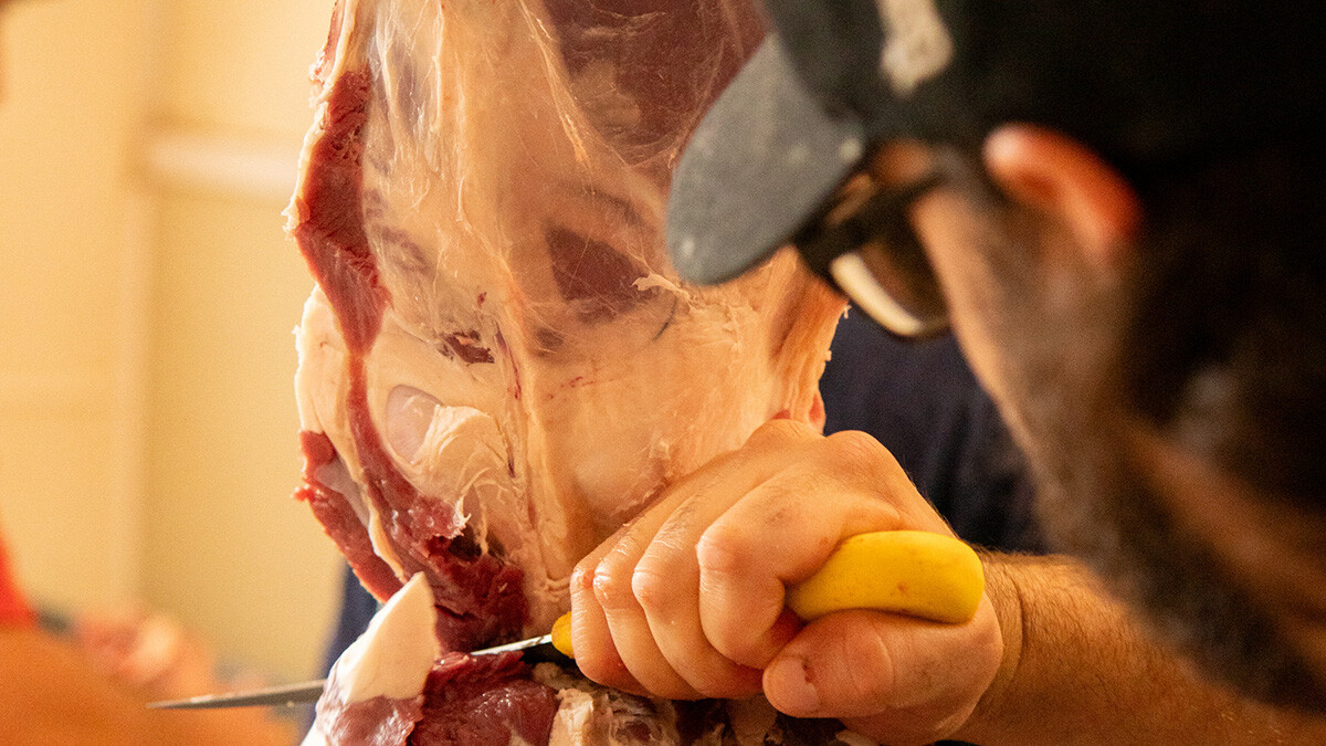 meat cutting