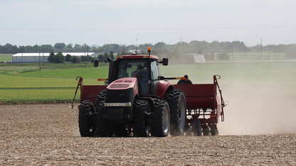 Tractor planting