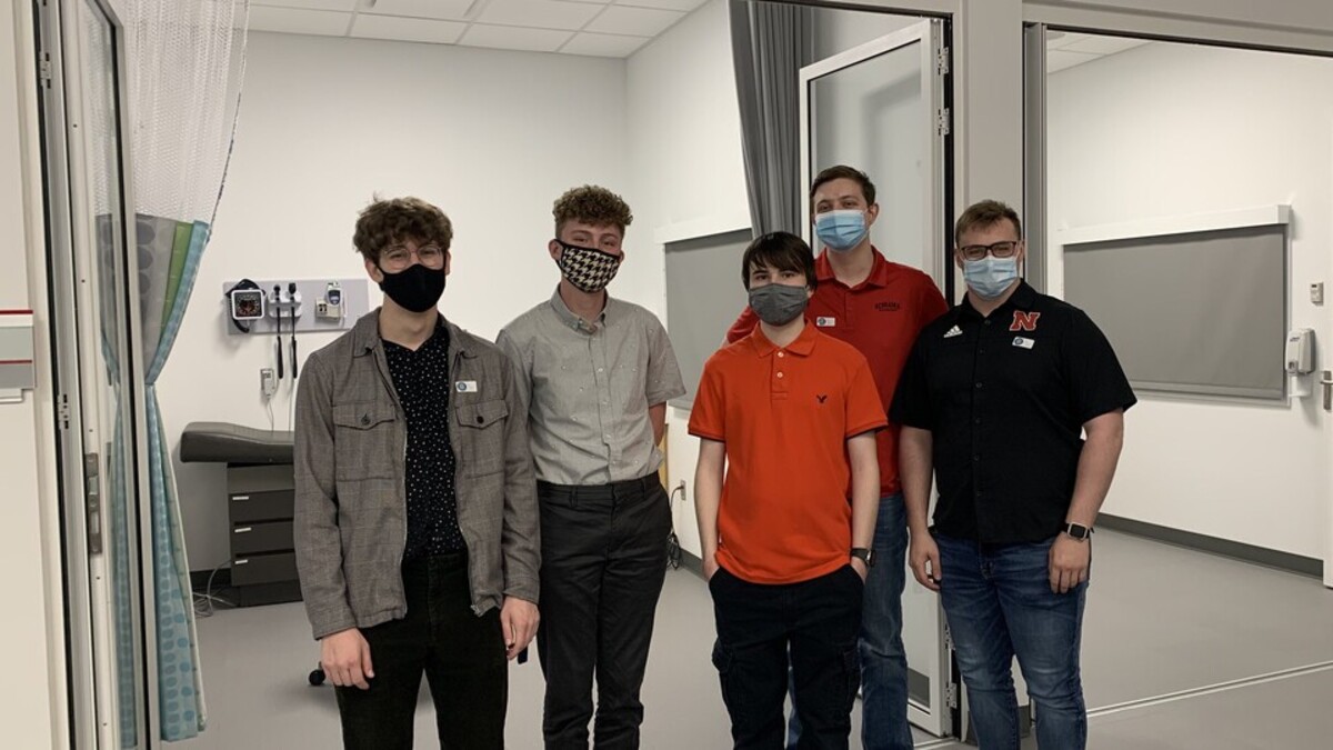 The Senior Design team