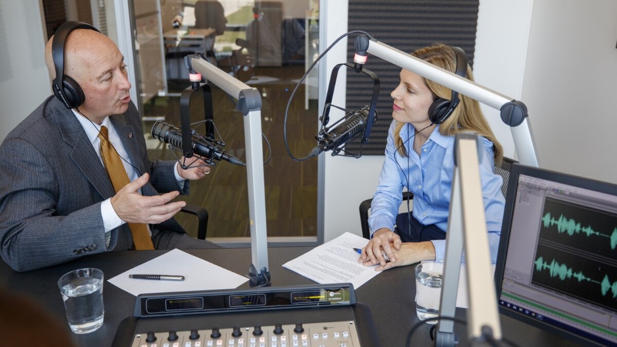 podcast interview