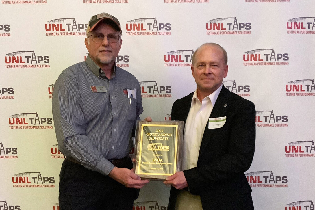 2025 TAPS Advocate Award received by USDA Natural Resources Conservation Service, accepted by James Huntwork. 