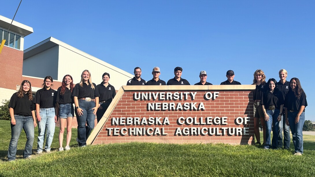 Resident Assistants near the NCTA Agriculture Industry Education Center.