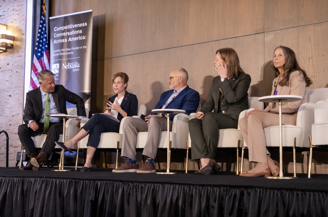TIffany Heng-Moss speaks on a panel at the Council on Competitiveness