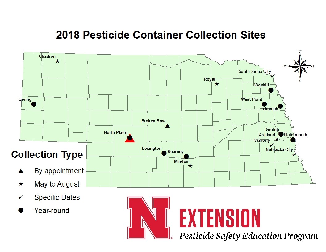 Pesticide Collection Sites