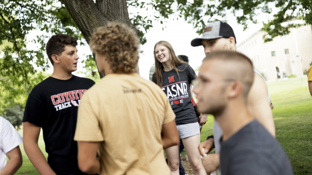 A group of CASNR students 