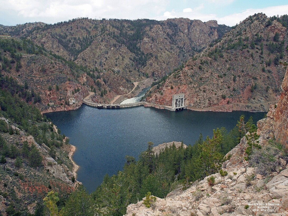 Seminoe Dam & Reservoir