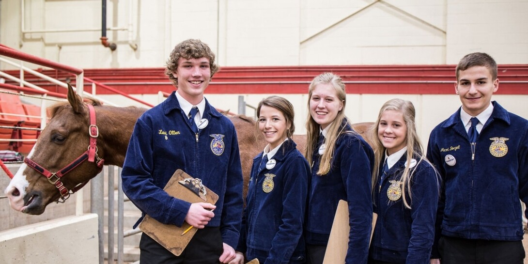 FFA Students at CDE