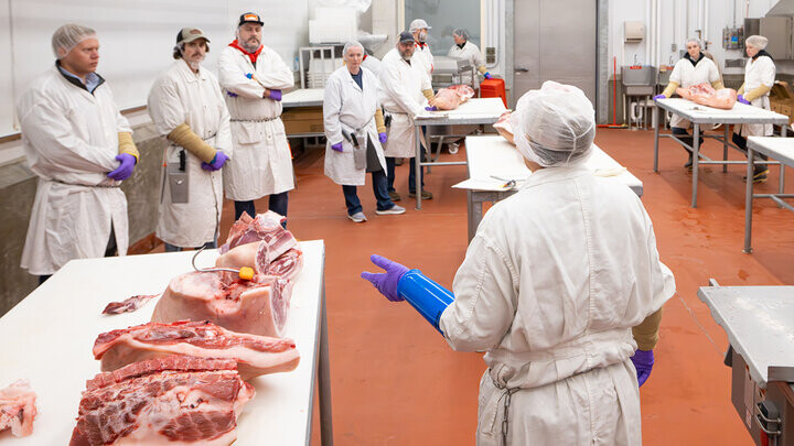 Small meat processing plant owners and managers are invited to apply for Nebraska Extension’s Small Meat Processing Management Training Program, an intensive, in-person week of hands-on learning and plant tours in Lincoln, March 8–14, 2026.