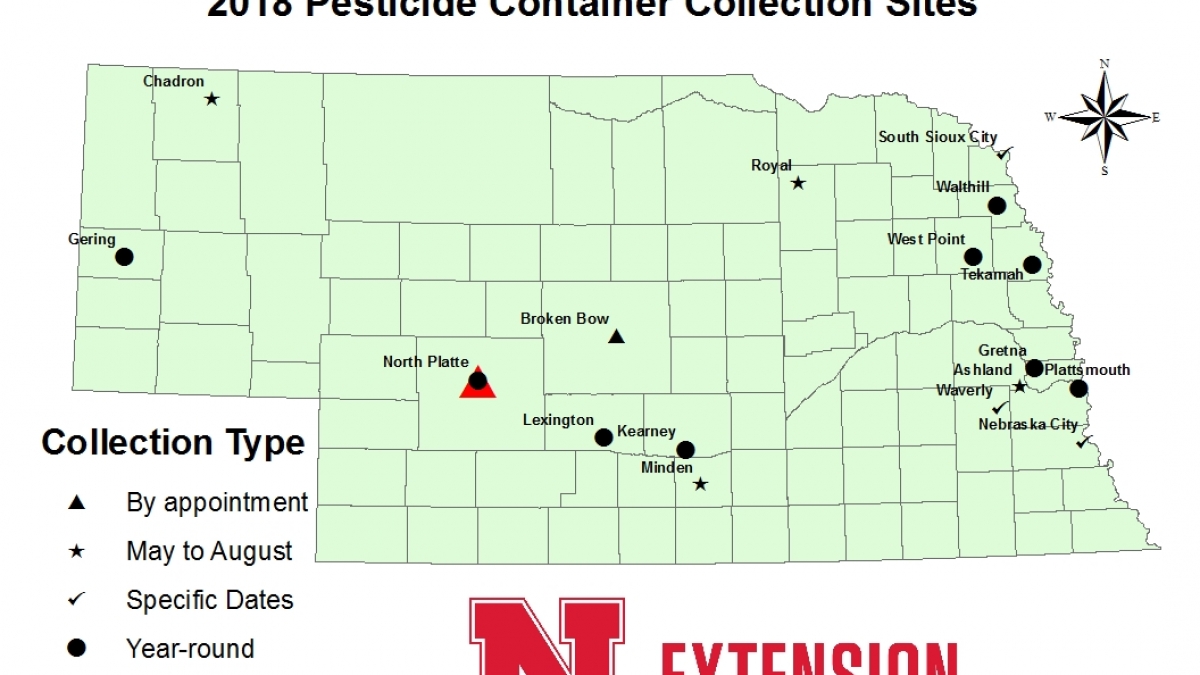 Pesticide Collection Sites
