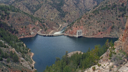 Seminoe Dam & Reservoir